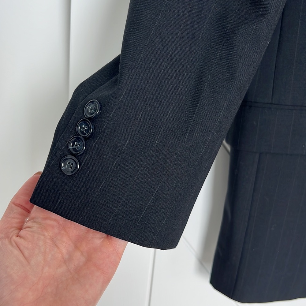 Jos. A. Bank Navy Blue Pin Stripe Suit - Picture 2 of 7